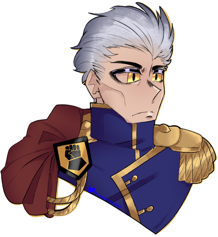 Cell Shading, Bust Example.