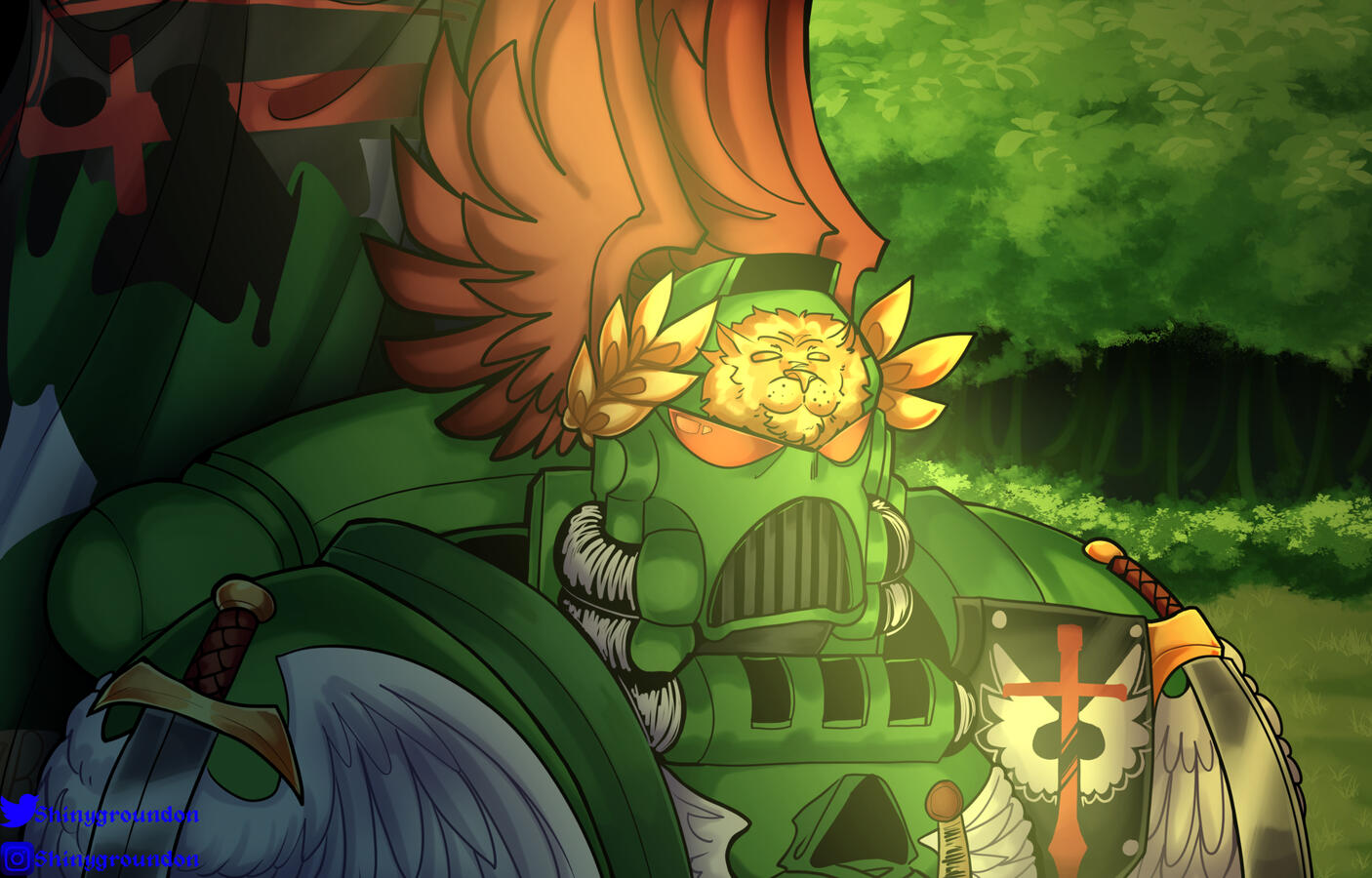 Painting, Bust Example.